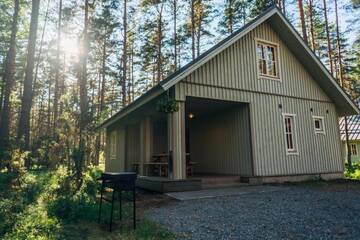 Фото номера Дом с 2 спальнями Дома для отпуска Peipsi Homestay г. Куру 24